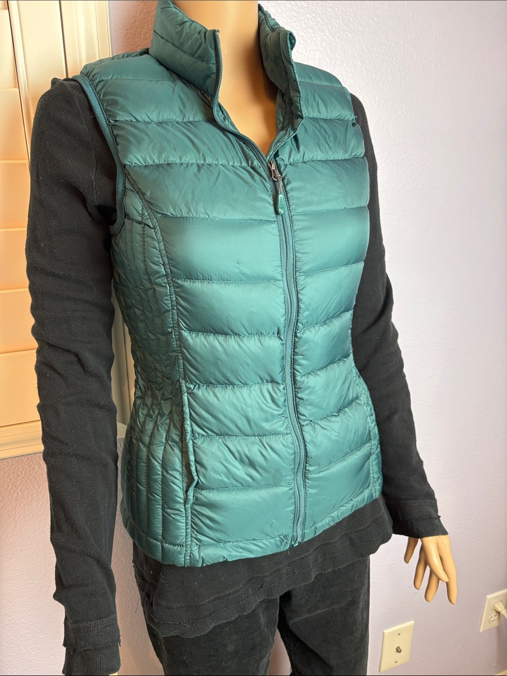 32 Degrees Teal Quilted Down Puffer Vest